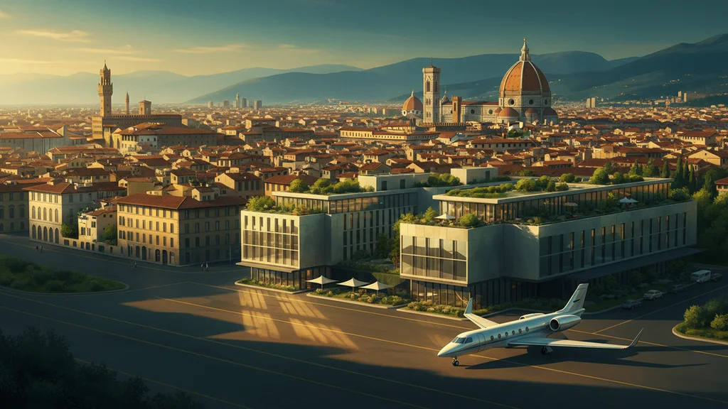 Original AI-generated travel illustration for: Starhotels strengthens leadership team