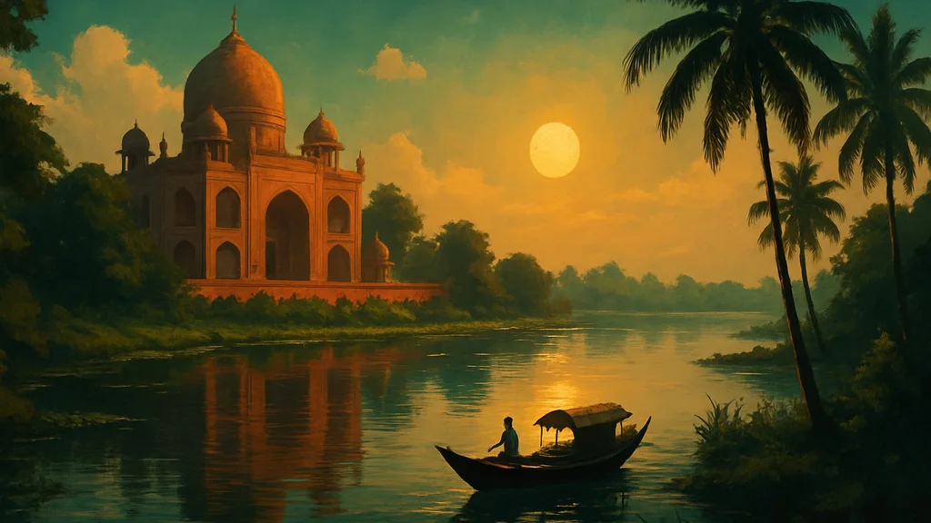 Original AI-generated travel illustration for: Bangladesh