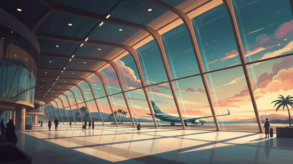 Original AI-generated travel illustration for: Guidance: Vehicle speed compliance statistics information