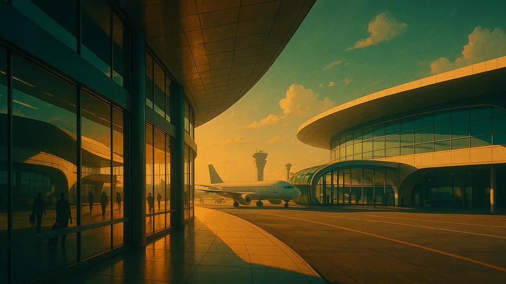 Original AI-generated travel illustration for: Enhancing security