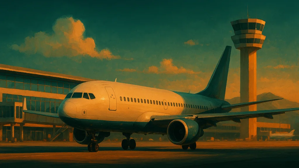 Original AI-generated travel illustration for: Independent report: Air accident monthly bulletin September 2026