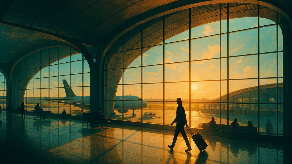 Original AI-generated travel illustration for: New rules of investment