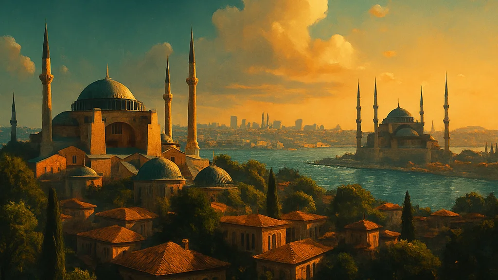 Original AI-generated travel illustration for: IGTM and IGTM Discovery to hold 30th Edition in Turkey in 2027