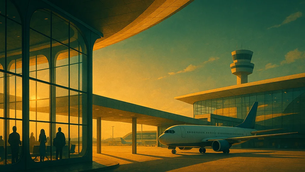Original AI-generated travel illustration for: Corporate report: Strategic highways company framework agreement