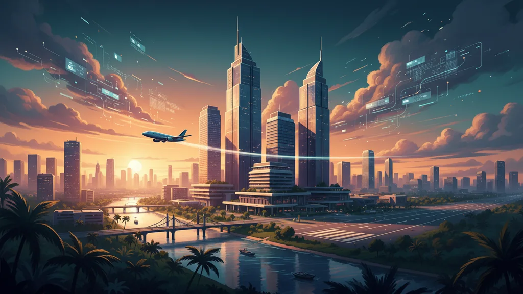 Original AI-generated travel illustration for: Travel’s New Creator Economy: Why Brands Need Smarter Systems
