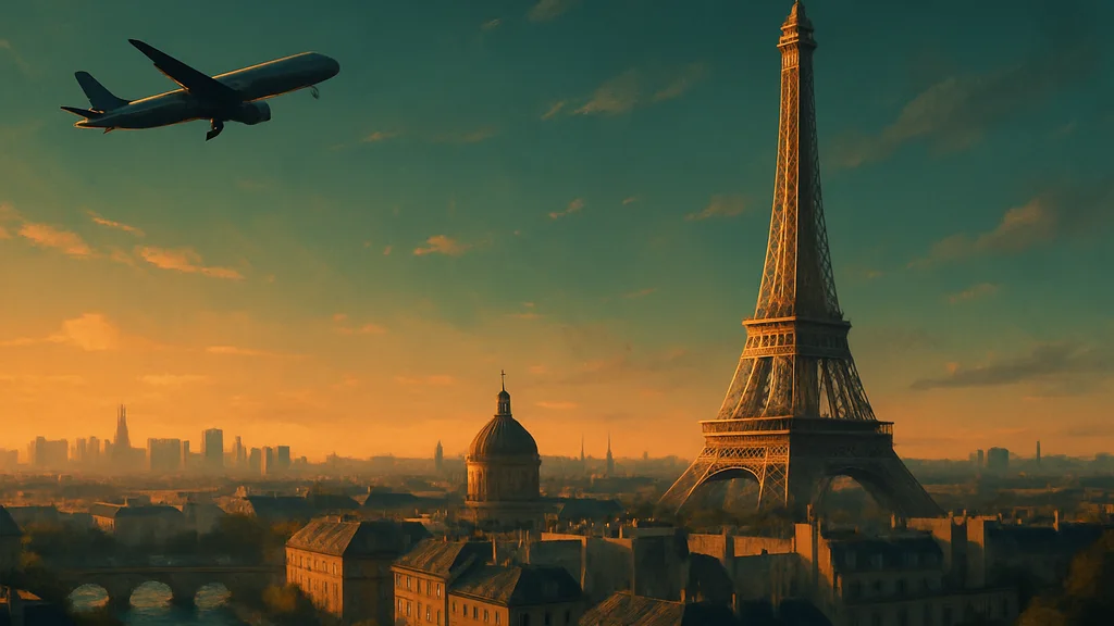 Original AI-generated travel illustration for: European Parliament approves stronger enforcement of EU passenger rights