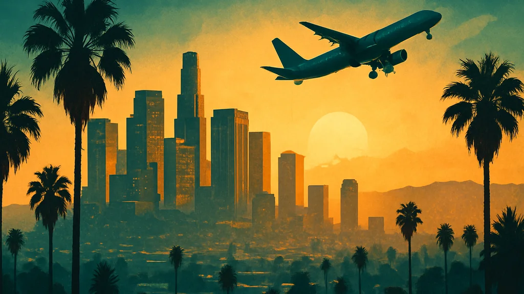 Original AI-generated travel illustration for: PS’s CEO on Running the Private Terminal and the Power of Restraint
