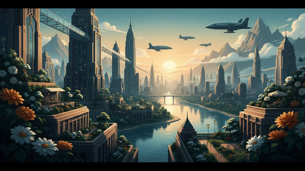 Original AI-generated travel illustration for: What the Amex Travel-Airbnb Deal Means for Expedia