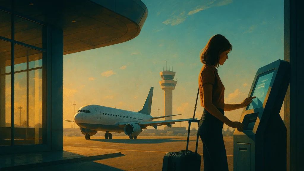 Original AI-generated travel illustration for: Pay $3, Save 50% on Every eSIM: Why Frequent Travellers Should Know About ZetPass