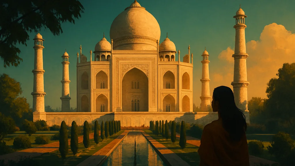 Original AI-generated travel illustration for: ETOA launches Showcase: Outbound India 2027