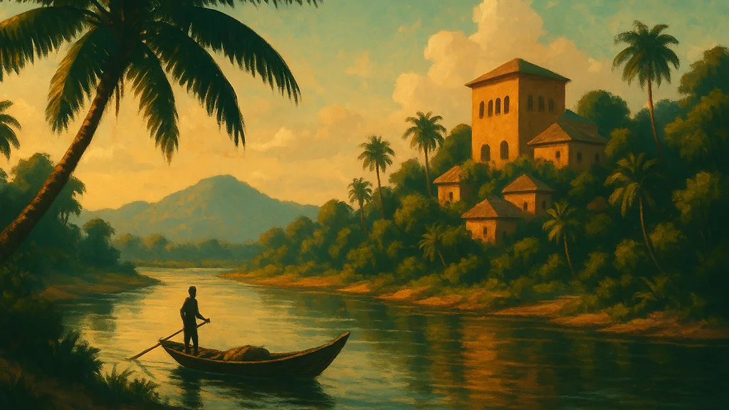 Original AI-generated travel illustration for: Nigeria