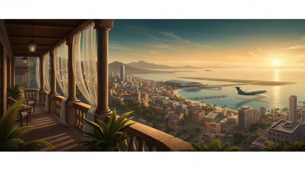 Original AI-generated travel illustration for: GainingEdge appoints Ligia Gonzalez Padilla to expand presence in Latin America