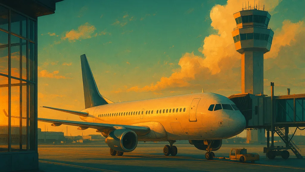 Original AI-generated travel illustration for: Fun: FAA Will Let Air Traffic Controllers Ride In Airline Cockpit Jumpseats