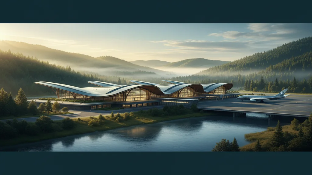 Original AI-generated travel illustration for: Guidance: Transport business case: assessment and process procedures