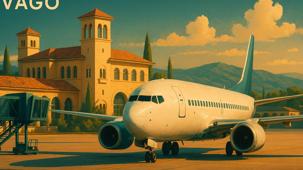 Original AI-generated travel illustration for: AAIB investigation to Beagle B121 Series 2, G-AZDG