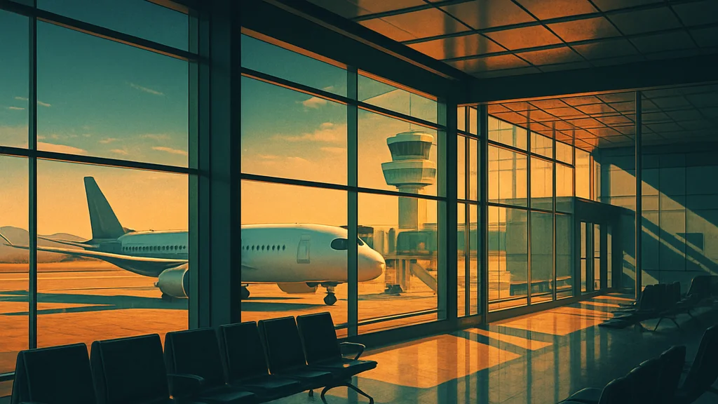 Original AI-generated travel illustration for: Publication of the DVLA business plan 2026 to 2027