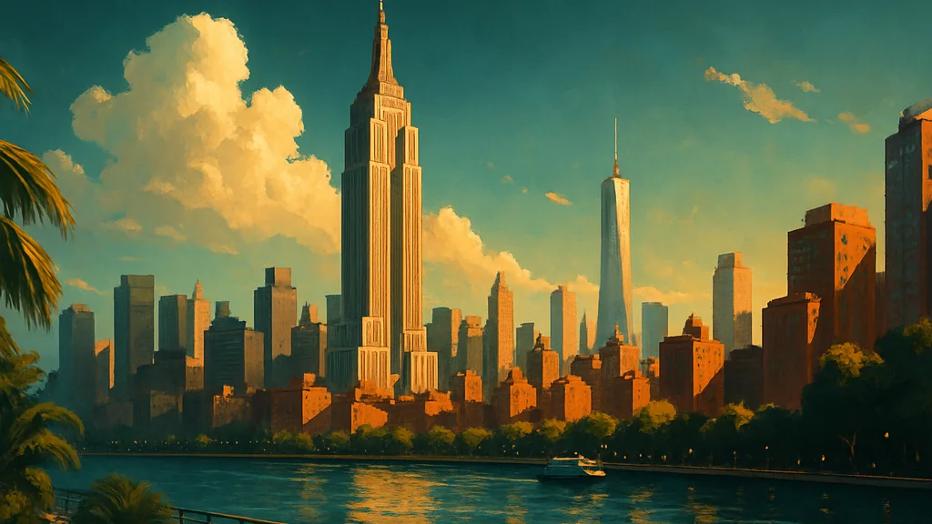 Original AI-generated travel illustration for: AI Will Know Your Travelers. And the World’s Travelers. Will You?