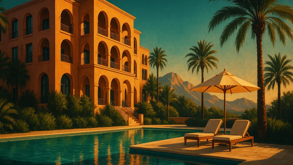 Original AI-generated travel illustration for: Viceroy launches “A World Made By Many” brand campaign