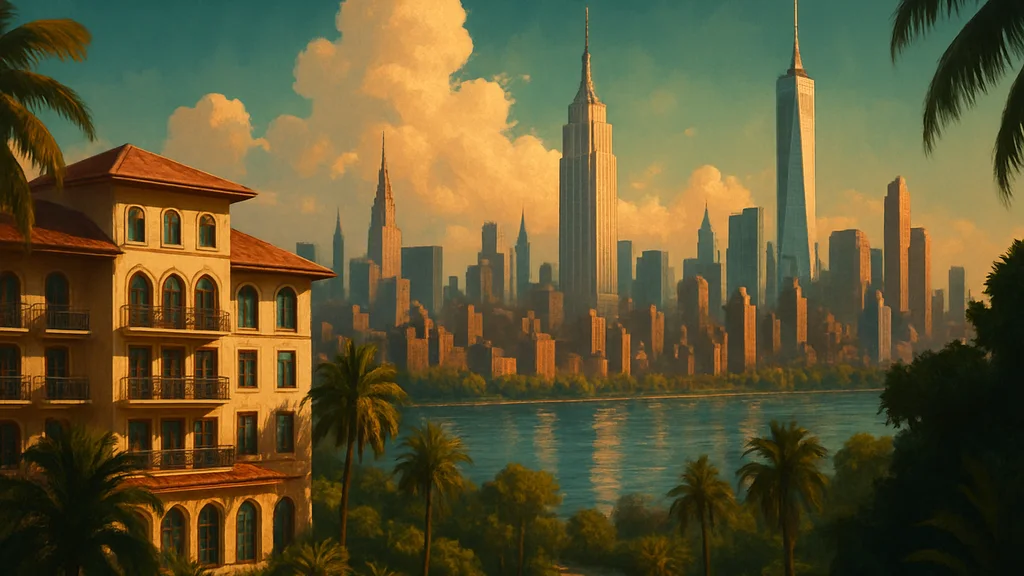 Original AI-generated travel illustration for: They Just Booked the Hotel Room — But They’re Already Looking for a Better Deal