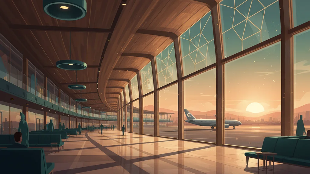 Original AI-generated travel illustration for: Transparency data: Community rail partnerships and accreditation status