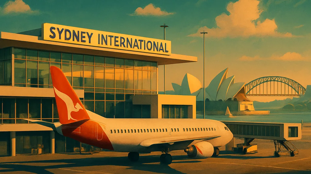 Original AI-generated travel illustration for: Catering to all at Western Sydney International Airport