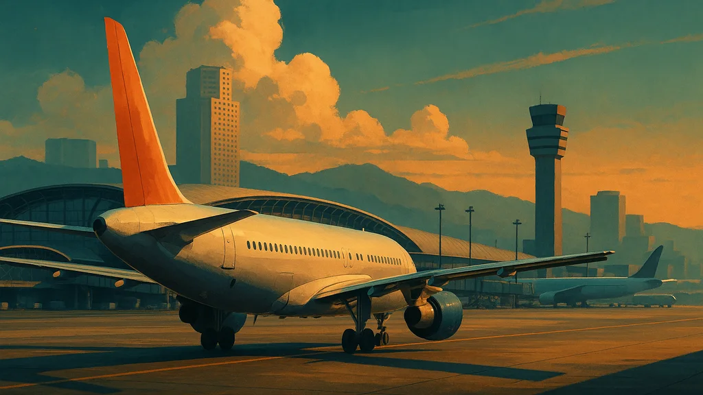 Original AI-generated travel illustration for: Waldorf Astoria Osaka Review: Hilton Gem With Amazing Design, Service, & Facilities!