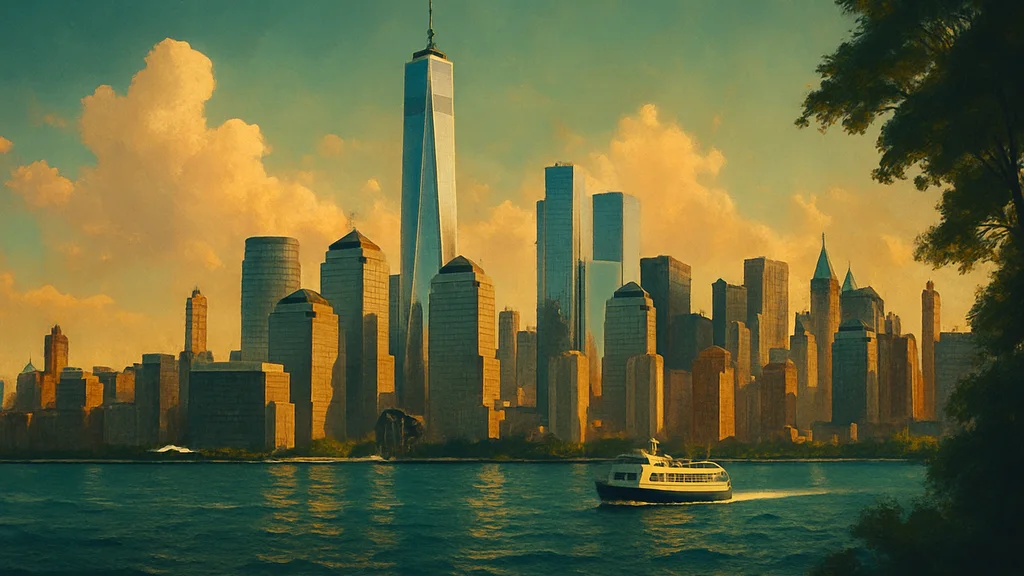 Original AI-generated travel illustration for: EIC Barometer shows future events demand remains strong