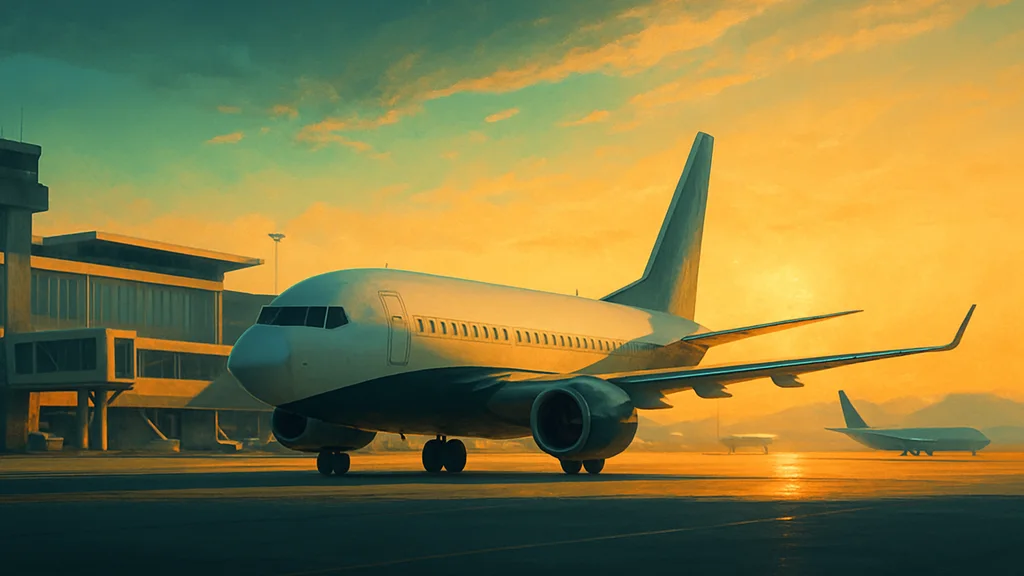Original AI-generated travel illustration for: Capital One Venture X Business: Up To 300K Miles + $1,300 In Travel Credits With $120K Spend