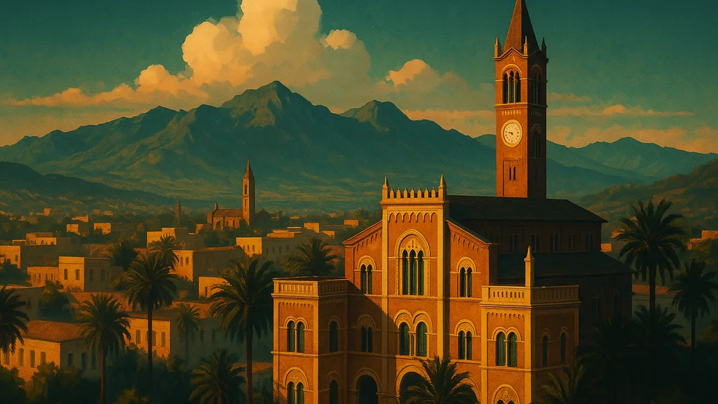 Original AI-generated travel illustration for: Eritrea