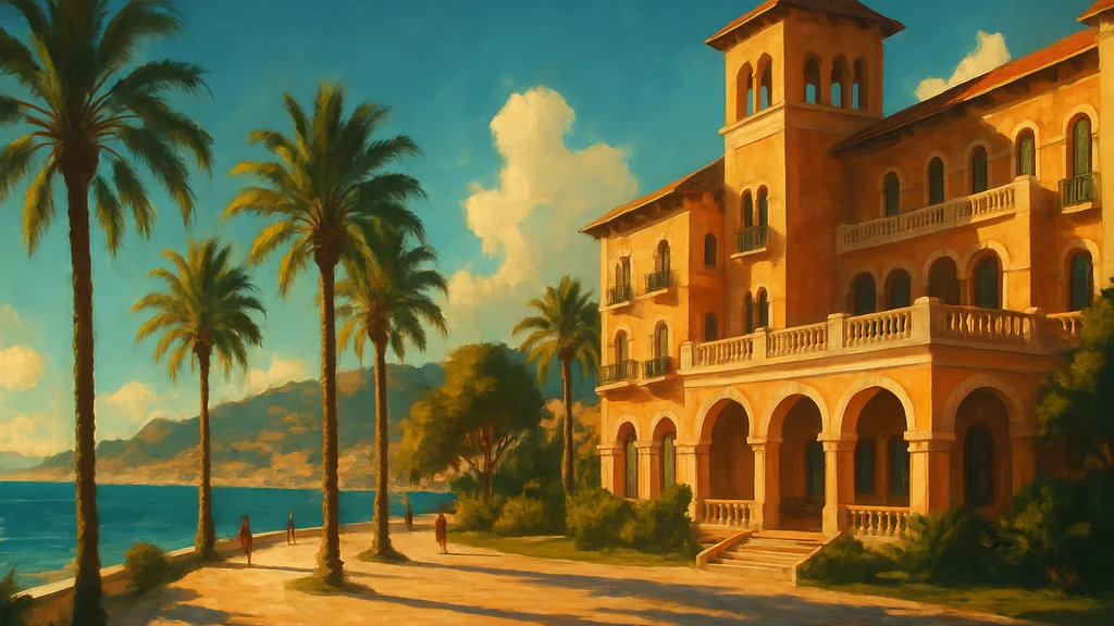 Original AI-generated travel illustration for: Spain records 47% of tourism activity outside peak season