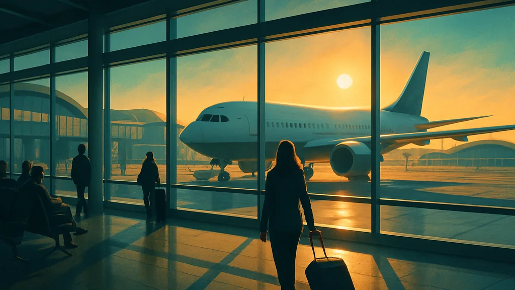 Original AI-generated travel illustration for: Transparency data: DfT: workforce management information, September 2026