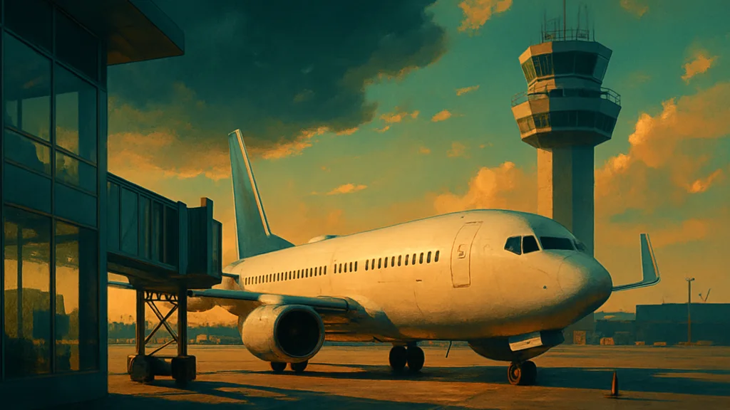 Original AI-generated travel illustration for: United Explorer Card Review: Are The Bonus & Perks Worth It?